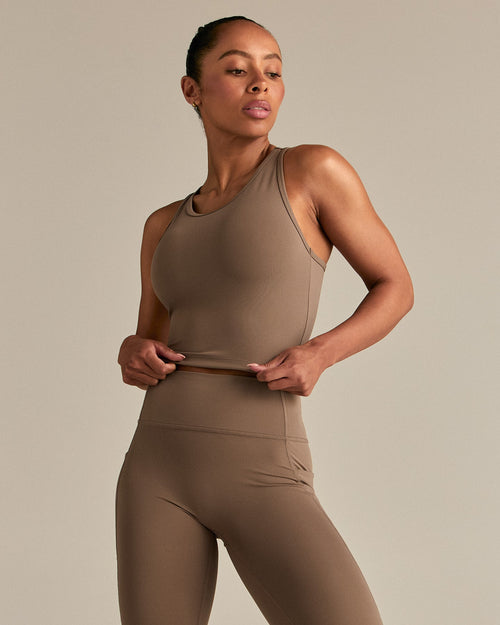 Essential Crop Tank Top | Caribou