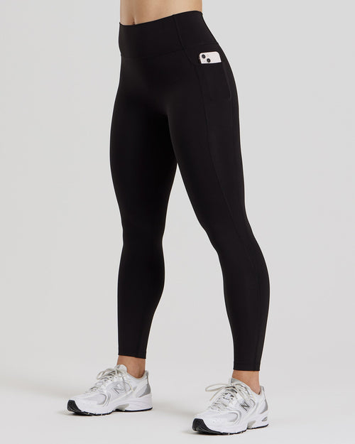 Essential Leggings with Pockets | Black