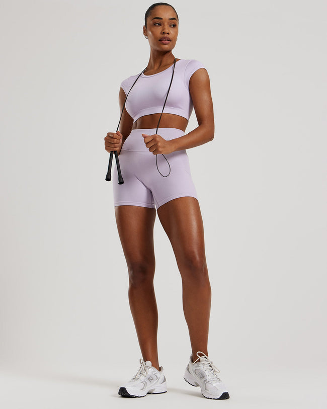 Motion Seamless Shorts | Cool Lilac