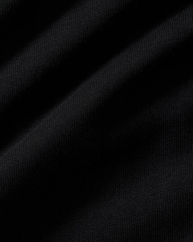 Comfort Lightweight Cropped Sweat | Black
