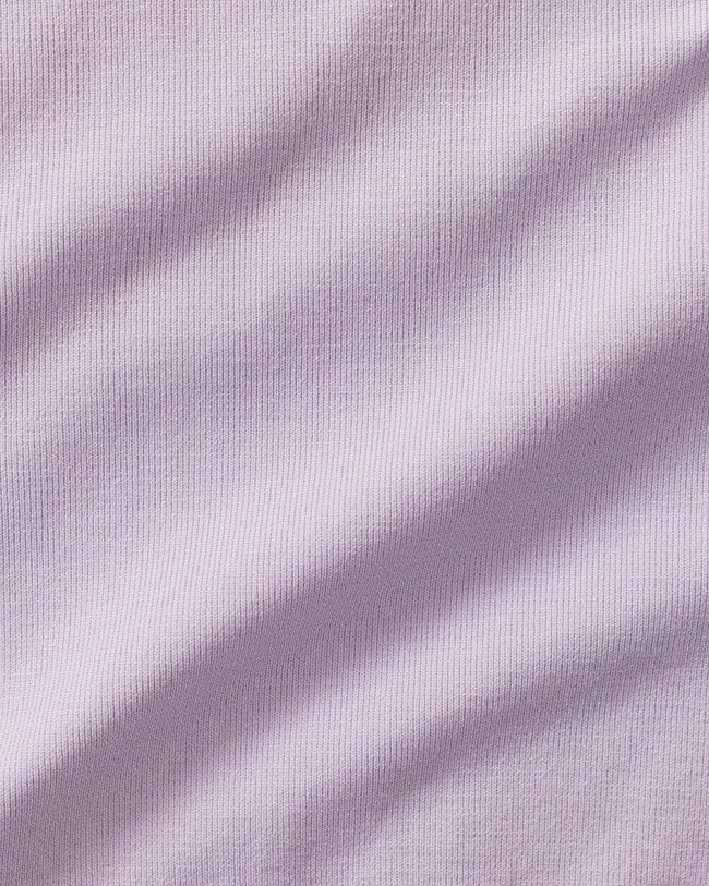 Motion Seamless Open Back Short Sleeve Crop Top | Cool Lilac