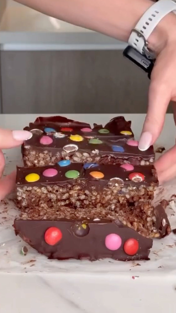 Chocolate Rice Krispie Bars