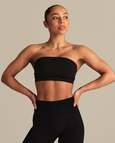 Essential Twist Back Bandeau Bra