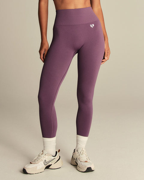 Power Seamless Leggings - Dusk Plum | Women's Best