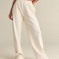 Comfort Lightweight Straight Leg Joggers | Off White