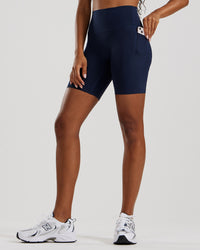 Essential Cycling Shorts with Pockets | Sapphire Blue
