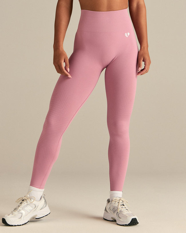 Power Seamless Leggings | Blush Pink