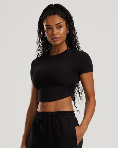 Chandail crop top hotsell