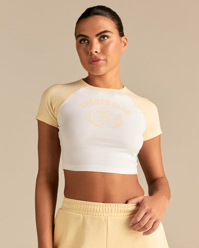 Comfort Sports Club Baby T-Shirt | Buttercup