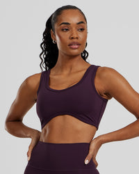 Essential Contour Bra | Midnight Plum