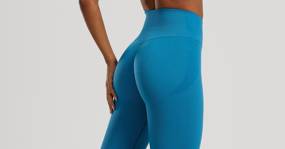 Motion Seamless Leggings - Peacock Blue | Women's Best