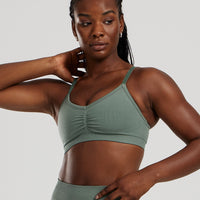 Define 2.0 Seamless Scrunch Bralette | Sage