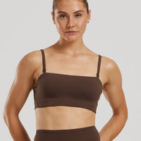 Essential Bandeau Convertible Bra | Cocoa