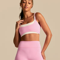 Essential Double Layer Bra | Candy Pink (1/6)
