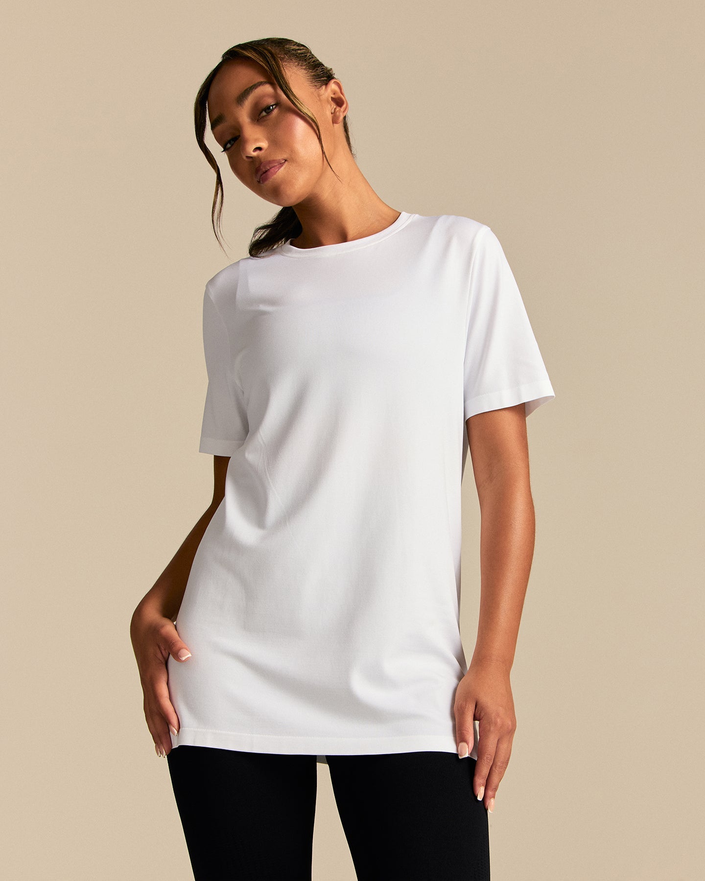Lightweight Loose Fit T-Shirt | White (1/6)