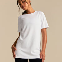 Lightweight Loose Fit T-Shirt | White (1/6)