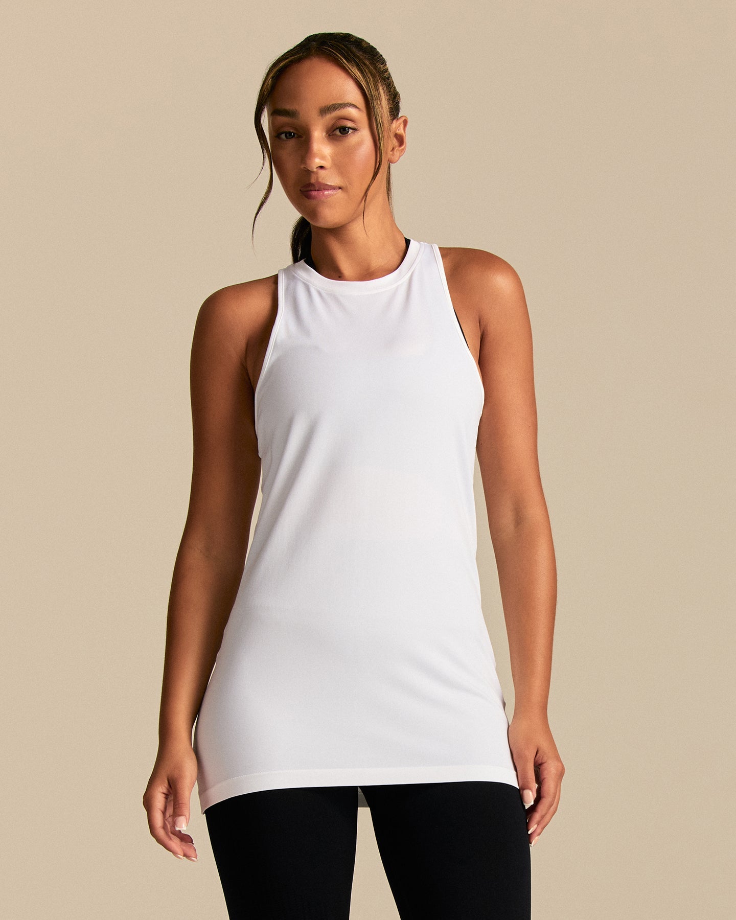 Lightweight Loose Fit Tank | White (1/6)