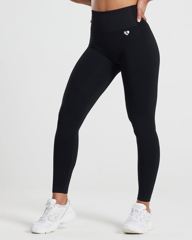 Women s Best Power Seamless Leggings Black S Long