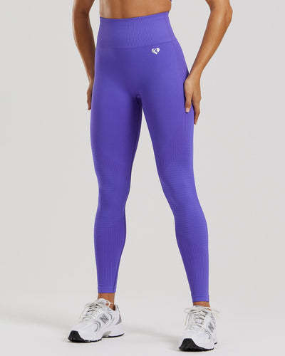 Power Seamless Leggings | Purple Flash