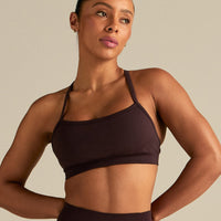 Define 2.0 Seamless Racer Back Bra | Cafe Noir