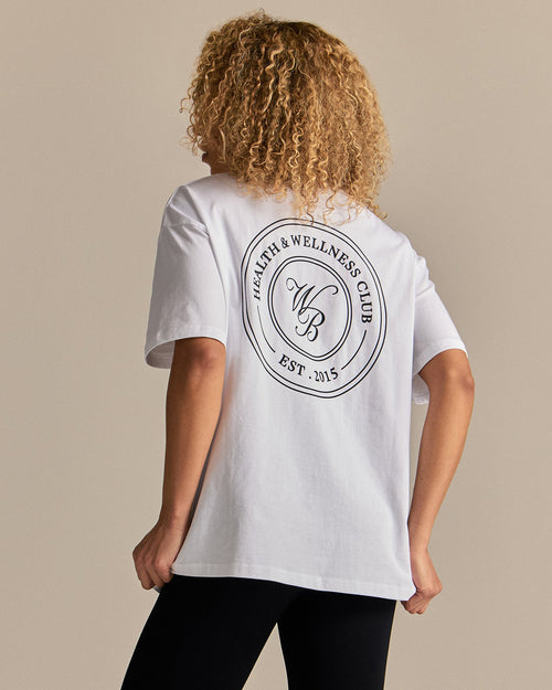 Comfort Oversized Cropped Short Sleeve T-Shirt - White | Women's Best