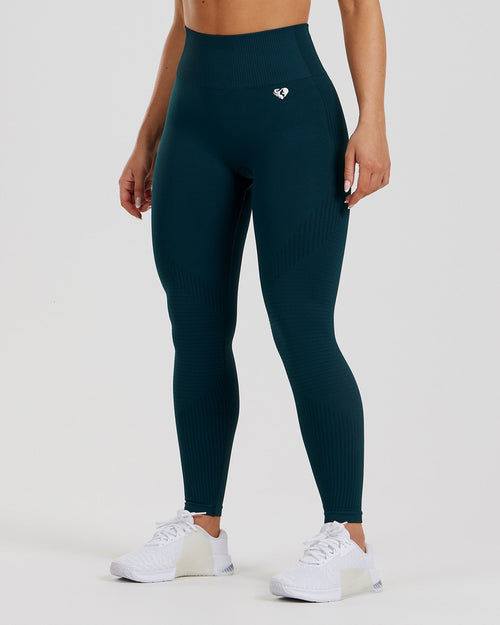 Power Seamless Leggings | Dark Moss