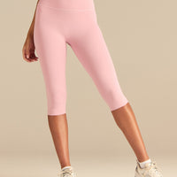 Essential Capri Leggings | Sweet Pink
