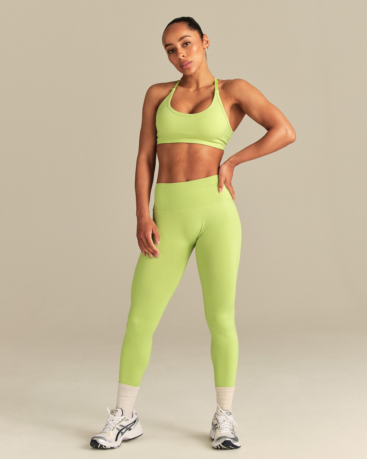 Define 2.0 Seamless Low Back Leggings | Lime Punch