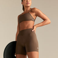 Emphasize 5" Shorts | Milk Chocolate