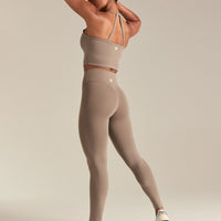 Essential Leggings | Taupe Grey