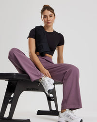 Comfort Light Straight Leg Joggers | Dusk