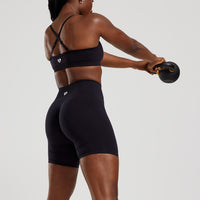 Define 2.0 Seamless Scrunch Bralette | Black