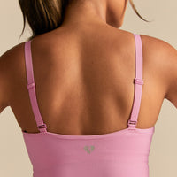 Power Built-In Bra Tank | Candy Pink (2/6)