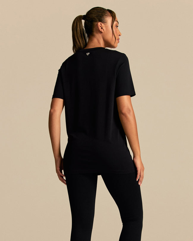 Lightweight Loose Fit T-Shirt | Black (2/6)