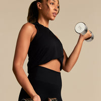 Lightweight Loose Fit Tank | Black (2/6)