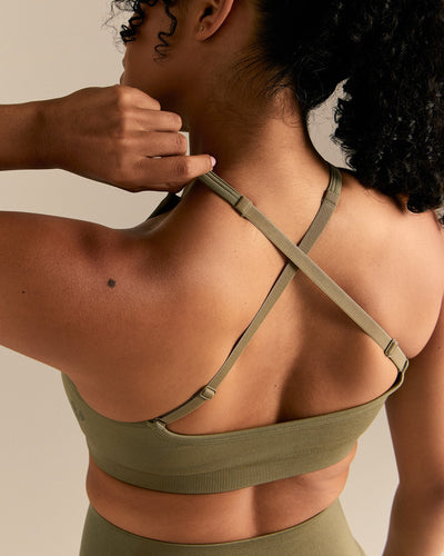 Motion Seamless Racer Front Bra | Willow