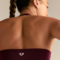 Define 2.0 Seamless Halter Tank | Merlot