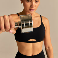 Emphasize Peek-A-Boo Bra | Black