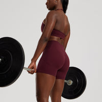 Motion Seamless Shorts | Dark Cherry