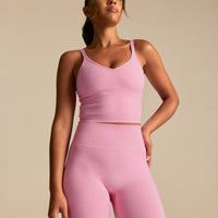 Power Built-In Bra Tank | Candy Pink (3/6)