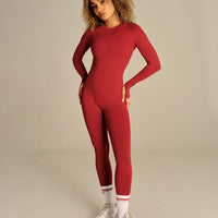 Power Long Sleeve Top | True Red