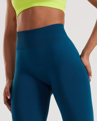 Define Scrunch Seamless 7/8 Leggings | Teal