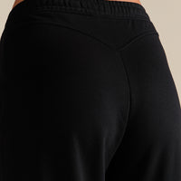 Comfort Cuffed Hem Joggers | Black