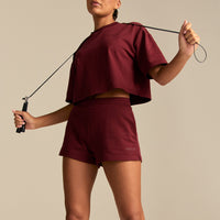 Comfort Lightweight Shorts | Oxford Red
