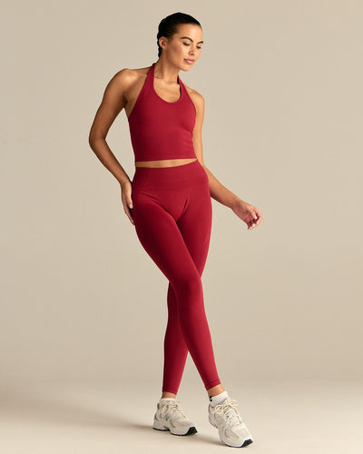 Define 2.0 Seamless Halter Tank | True Red