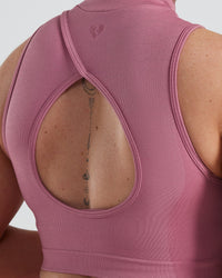 Motion Seamless 1/4 Zip Tank | Heather Rose