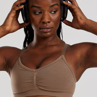 Define 2.0 Seamless Scrunch Bralette | Caribou