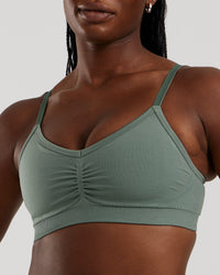 Define 2.0 Seamless Scrunch Bralette | Sage