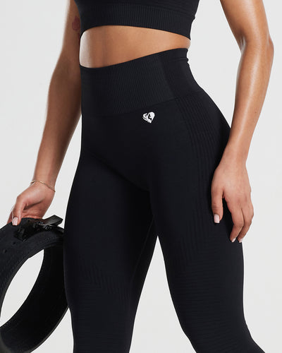 Power Seamless Leggings Black