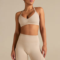 Define 2.0 High Waist Scrunch Leggings | Stone